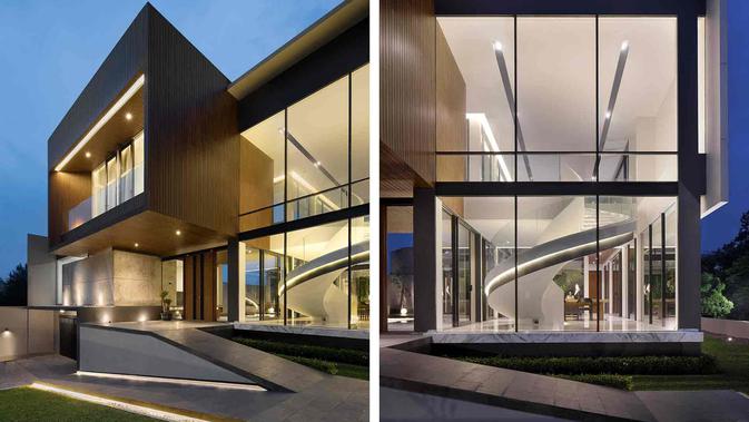 Rumah minimalis modern BP House karya Rakta Studio. (dok. Arsitag.com)