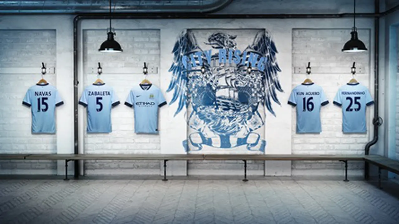 Jersey baru Manchester City