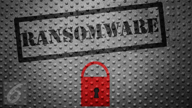 Ilustrasi Ransomware WannaCrypt atau Wannacry 