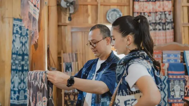 Raline Shah di Desa Adat Prailiu, Sumba (Instagram/@ralineshah)