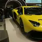 Lamborghini Huracan hadir di GIIAS 2017 di booth Pertamina Persero.