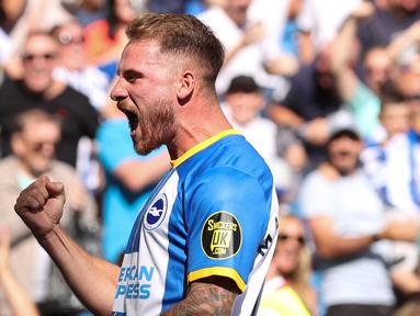 Liverpool baru saja mendapatkan pemain incaran asal Argentina, Alexis Mac Allister yang tampil memukau bersama Brighton and Hove Albion musim 2022/2023. Ia menjadi pemain ke-6 Argentina yang memperkuat The Reds sejak 20 tahun terakhir di Liga Inggris. Berikut daftar lengkap keenam pemain tersebut. (AFP/Adrian Dennis)