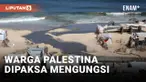 Warga Palestina Terpaksa Meninggalkan Tempat Penampungan di Utara Gaza di Tengah Kehancuran