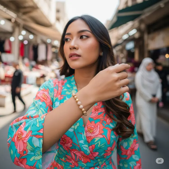 Model Gelang Dubai dan Harganya. Foto: Gemini