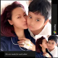 Inul Daratista saat dirawat di rumah sakit akibat mag kronis. (Instagram @inul.d)