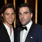 Zachary Quinto dan Miles McMillan [foto: enstarz]