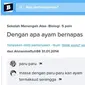 Jawaban Kocak saat Murid Belajar Online (Sumber: Twitter/