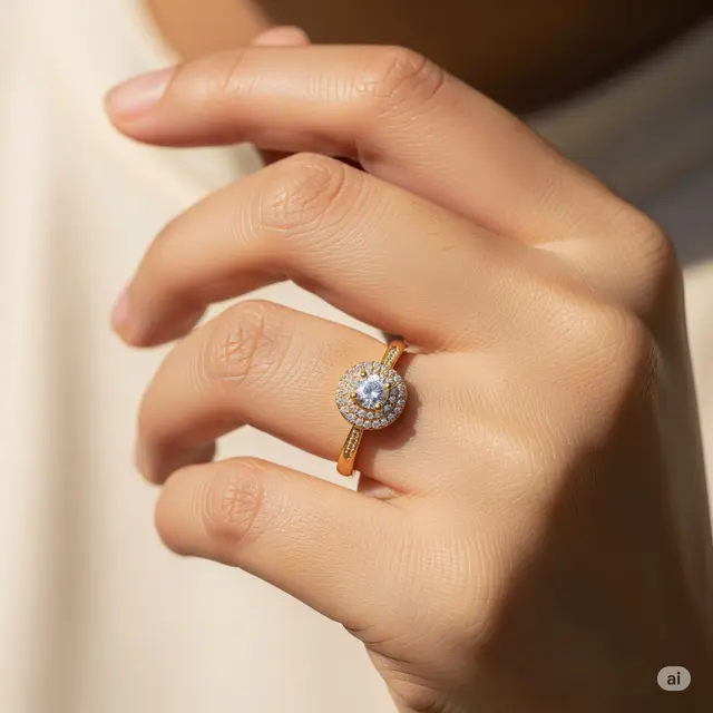 Cincin Side Tone: Fokus pada Kilau yang Menawan