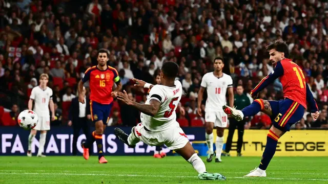 Inggris vs Spanyol, UEFA Nations League