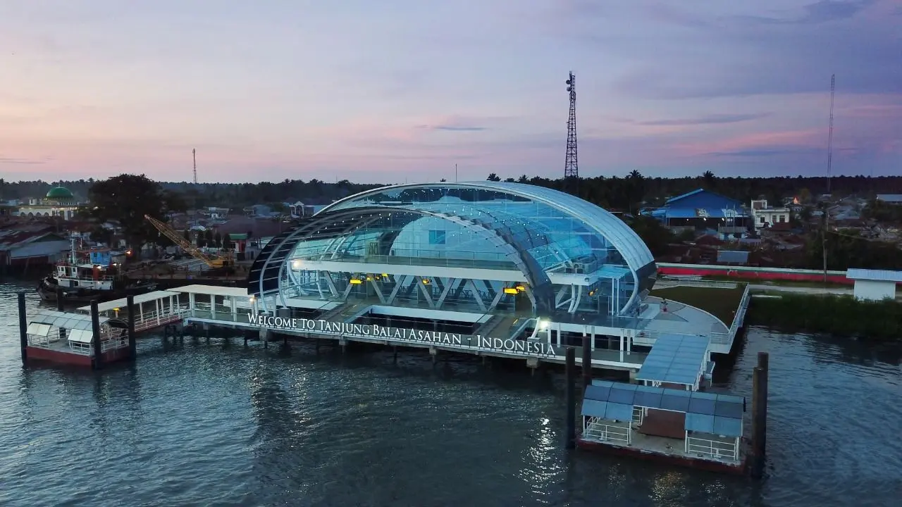 Terminal Penumpang Pelabuhan Tanjung Balai Asahan. (Foto: Pelindo I).