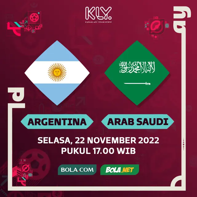 Piala Dunia 2022 - Argentina Vs Arab Saudi