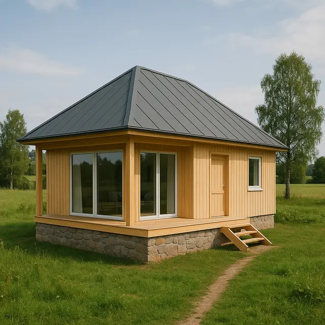 Model Rumah Sederhana tapi Indah di Desa dengan Gaya Scandinavian