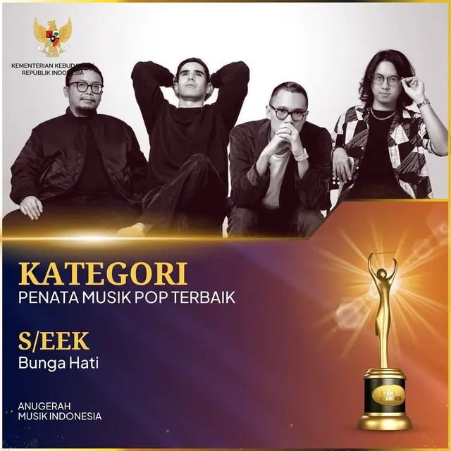 Daftar Lengkap Pemenang AMI Awards 2024 (credit: instagram/amiawards)