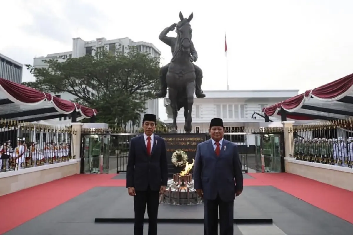 Presiden Jokowi dan Menhan Prabowo