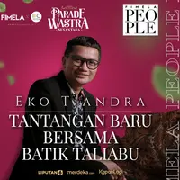 Fashion Designer Eko Tjandra memiliki segudang karya terbaik. Tak lepas dari wastra, Ia pun membawa Batik Taliabu ke atas panggung Parade Wastra Nusantara.