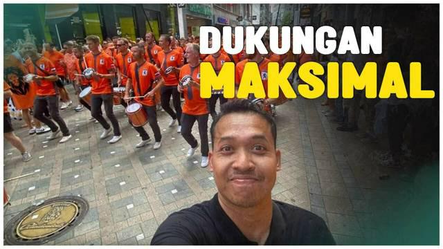 Berita Video, fans Timnas Belanda lakukan aksi unik di tengah Euro 2024