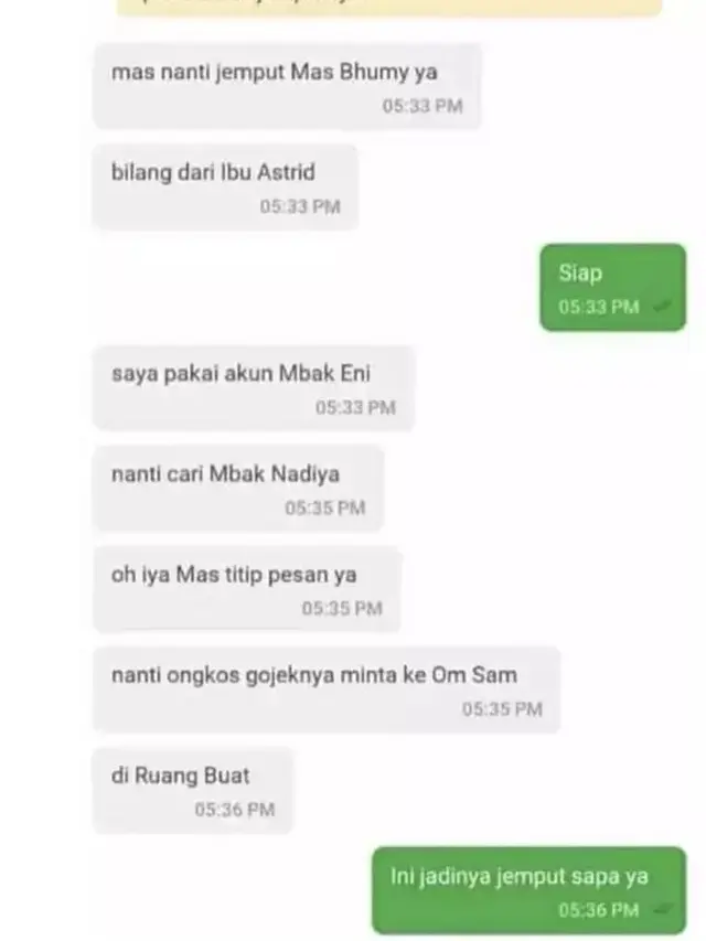 8 Chat Penumpang saat Minta Dijemput Driver ojol Ini Bikin Geleng Kepala