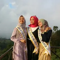 Pesona para juara Puteri Muslimah Indonesia 2017