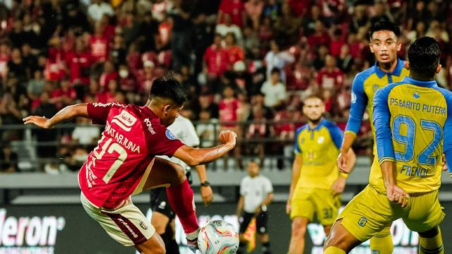 Rahmat Arjuna - Bali United Vs Barito Putera di BRI Liga 1 2023/2024