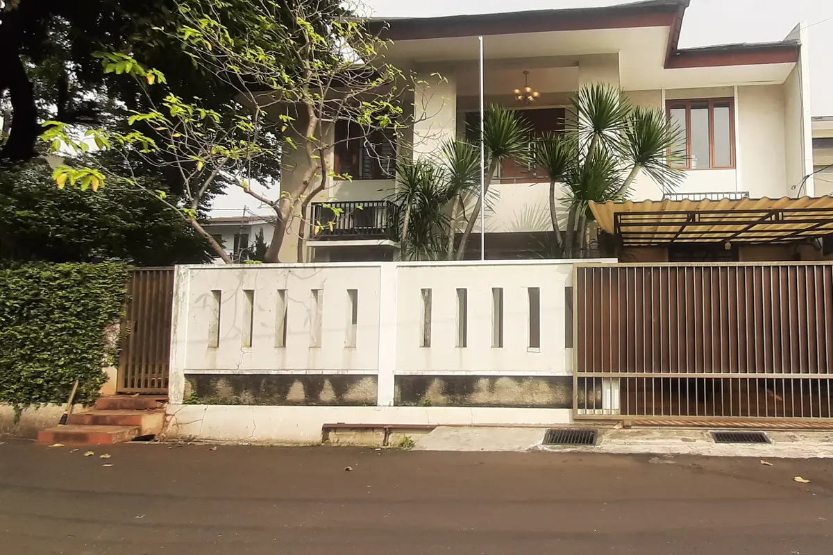 Rumah Dinas Kadiv Propam Polri, Irjen Ferdy Sambo di Kompleks Polri RT 5/RW 1, Duren Tiga Jakarta Selatan, yang menjadi lokasi adu tembak polisi