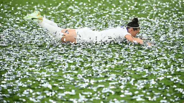 Foto: Momen Kegembiraan Timnas Wanita Inggris Saat Menjuarai Euro 2022