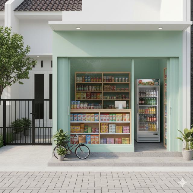 1. Warung Sembako Skala Kecil