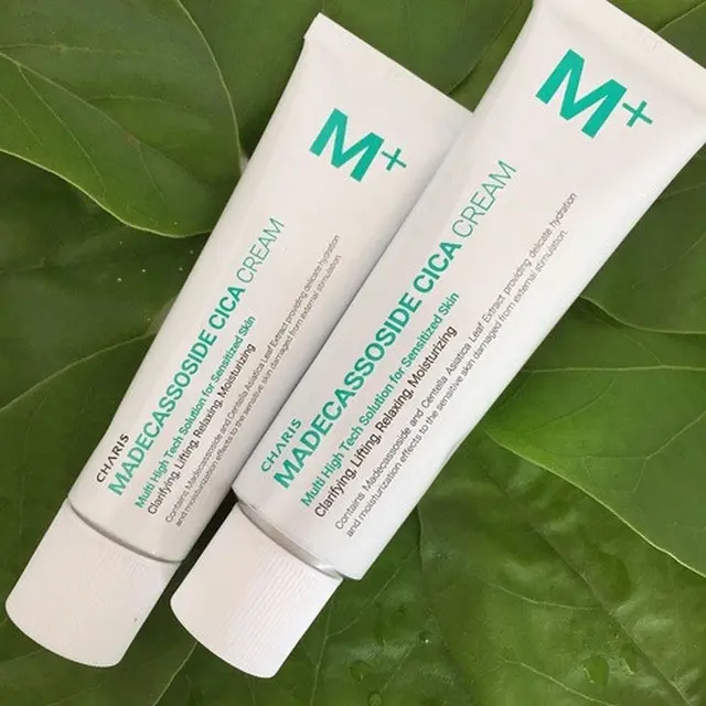 ilustrasi Charis M+ Madecassoside Cica Cream/hicharis