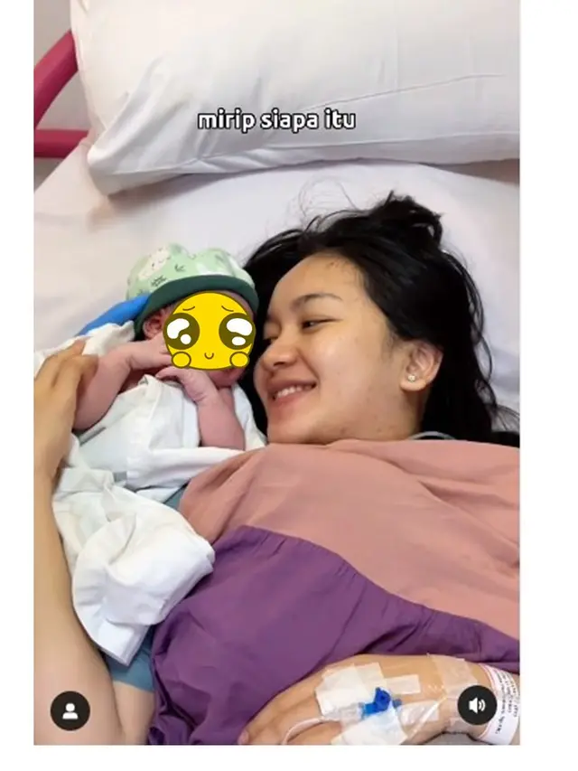 7 Momen Istri Ibnu Wardani Melahirkan Anak Pertama, Penuh Haru Bahagia