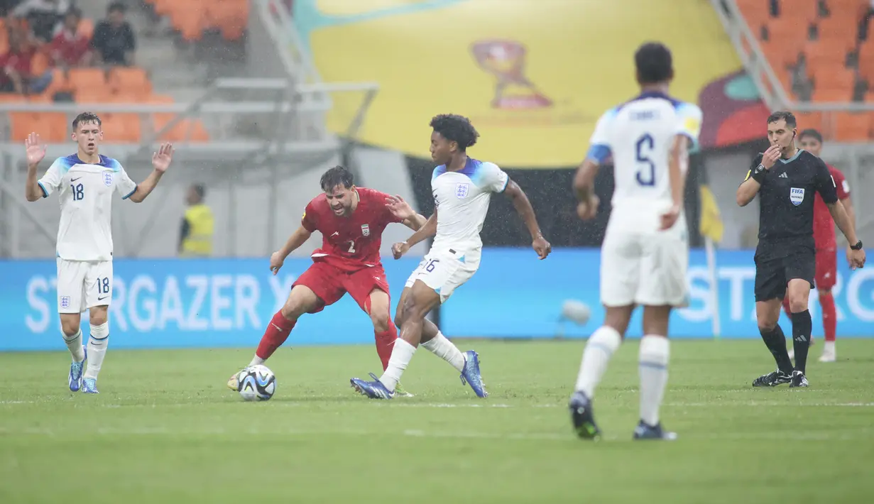 Timnas Inggris harus bekerja keras sebelum menang 2-1 atas Iran. (Doc. LOC WCU17/BRY)
