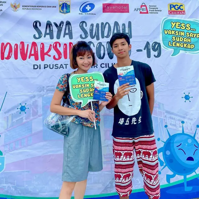 Windy Wulandari dan Arie Nugroho (Foto: Instagram/@windyario)