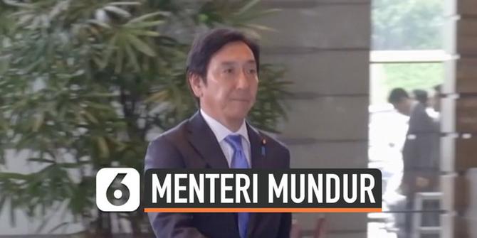 VIDEO: Mendag Jepang Mundur karena Pelanggaran Pemilu