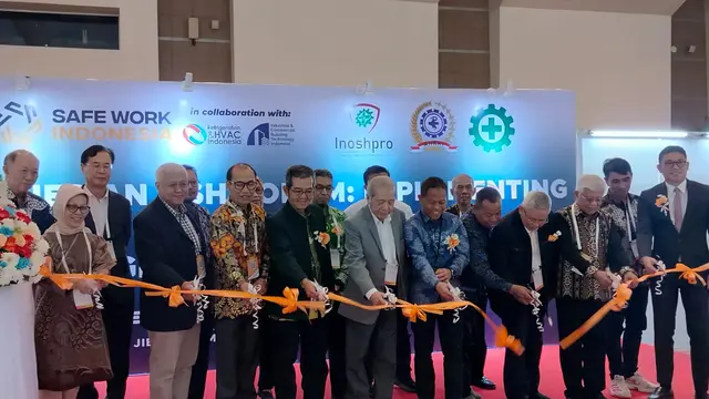 Pameran Safe Work Indonesia 2024 resmi dimulai hari ini, Rabu (25/9/2024) di JIEXPO Kemayoran, Jakarta