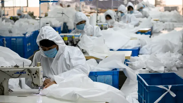 Pembuat Baju Antivirus Corona