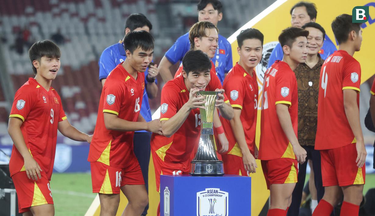 Gol tunggal kemenangan Vietnam dicetak oleh Nguyen Cong Phuong pada menit ke-37. (Bola.com/M Iqbal Ichsan)