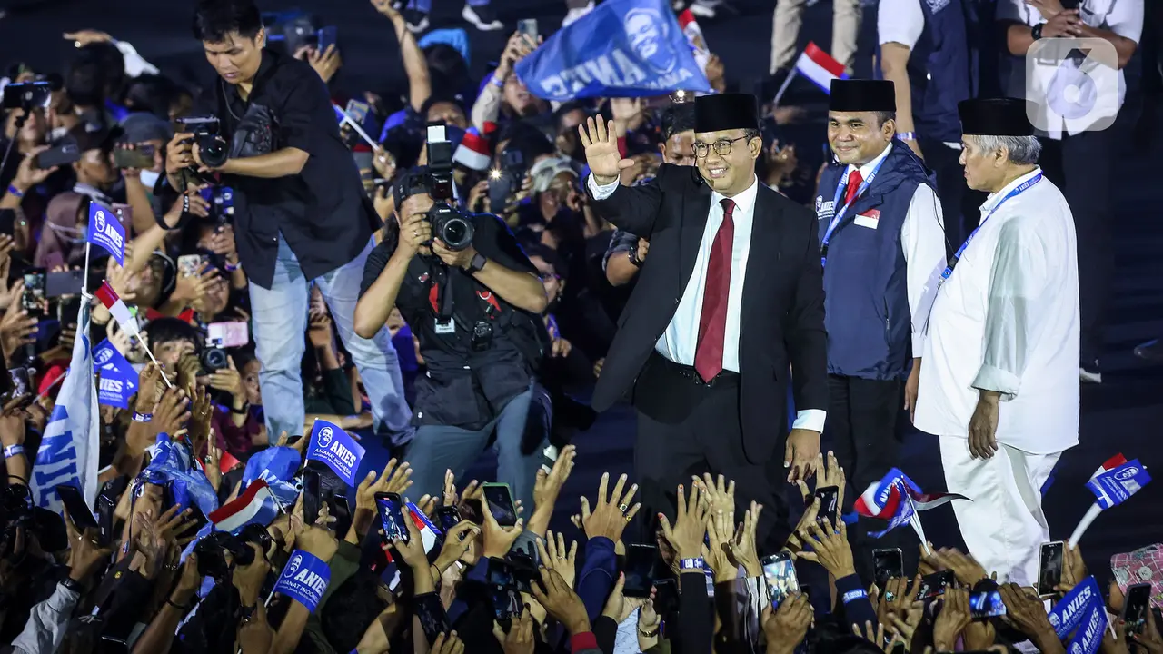 Pidato Anies Baswedan di Depan Pendukung dan Partai Politik Koalisi Perubahan