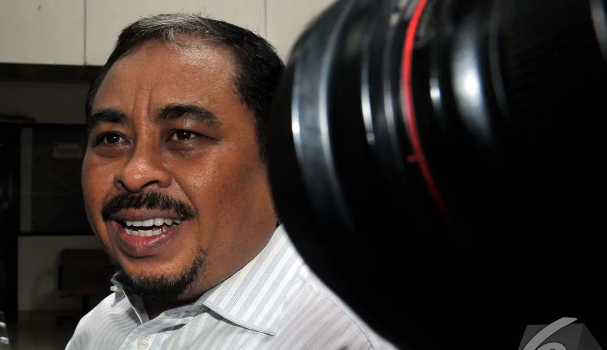 Putusan kasasi ini tentu saja memperberat hukuman dari putusan vonis di Pengadilan Tipikor Jakarta yaitu hukuman pidana selama 16 tahun penjara, Jakarta, Jumat (19/9/2014) (Liputan6.com/Johan Tallo)