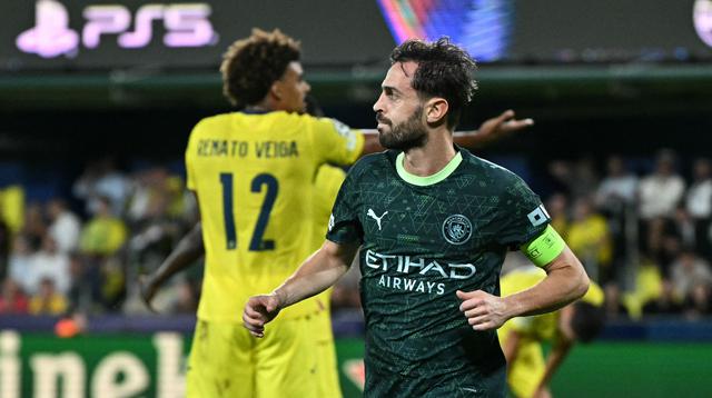 Gelandang Manchester City, Bernardo Silva. (Jose JORDAN / AFP)