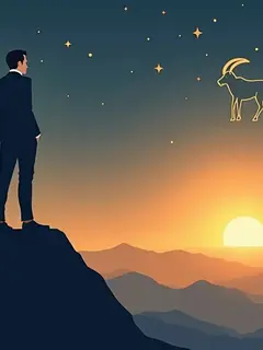logo ramalan zodiak capricorn (sumber: AI generated)