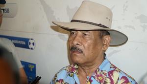 Manajer Persib Bandung Umuh Muchtar. (Liputan6.com/Huyogo Simbolon)