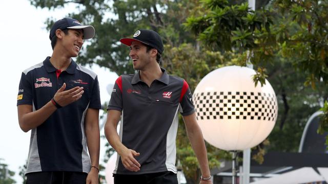 Sean Gelael, F1 GP Singapura