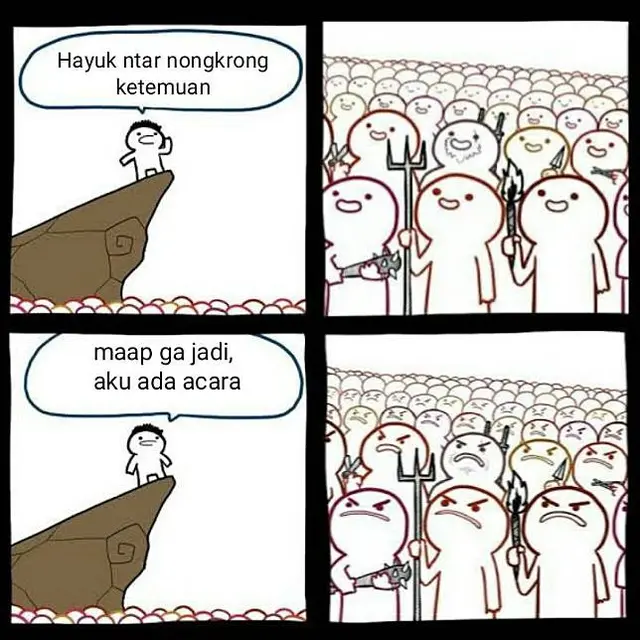 Meme Lucu Sekumpulan Orang ini Bikin Ketawa Emosi