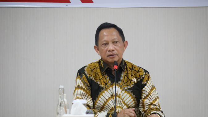 Menteri Dalam Negeri (Mendagri) Muhammad Tito Karnavian mengaku optimistis pelaksanaan Pilkada Serentak Tahun 2020 yang berlangsung di Sulawesi Utara akan berjalan lancar dan aman dari Covid-19. (Yopi)