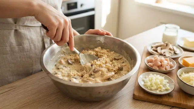 Resep Baked Rice Mozzarella