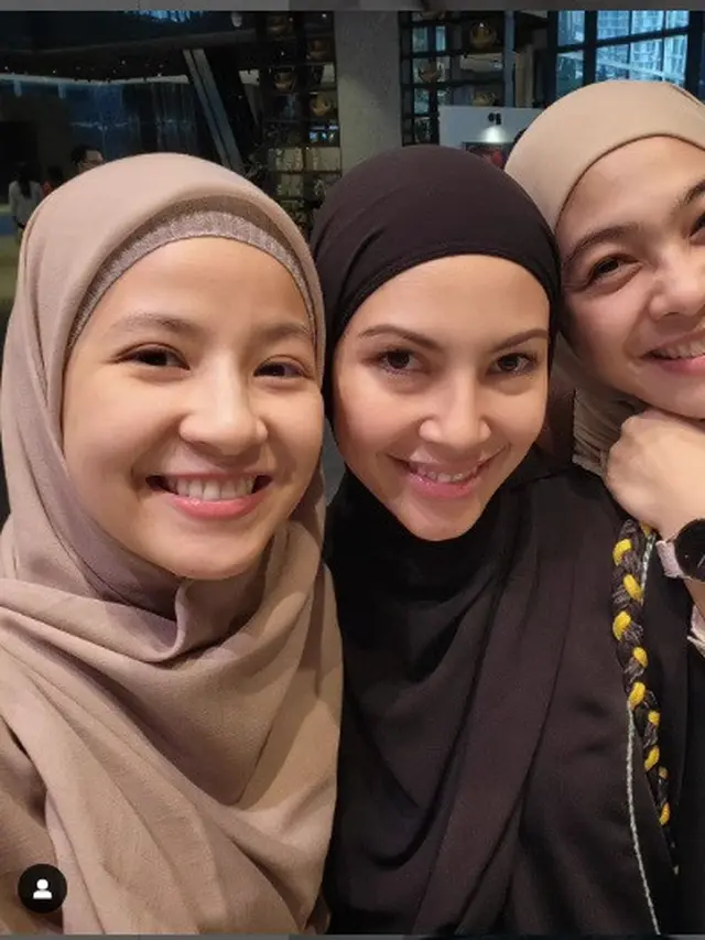 Momen Natasha Rizky kumpul bareng Ratna Galih dan Dian Ayu Lestari (Foto: Instagram dianayulestari)