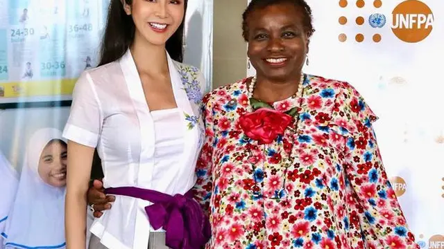 Putu Ayu Saraswati Puteri Indonesia Lingkungan 2020 yang Baru Dilamar Arsyah Rasyid. [@ayusarasw]