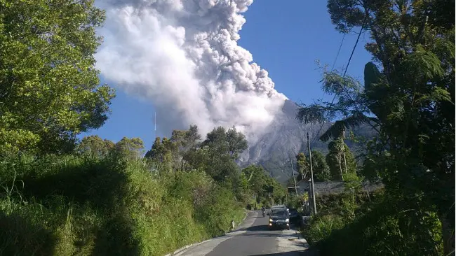 Erupsi Gunung Merapi. (Liputan6.com/Istimewa)