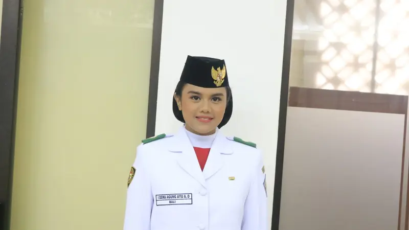 Paskibraka Nasional 2019 putri dari Bali, I Dewa Agung Ayu Alamanda Diastara