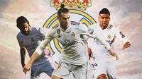 Real Madrid - Isco, Gareth Bale, Casemiro (Bola.com/Adreanus Titus)