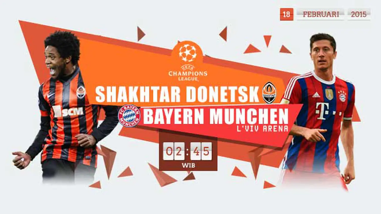 Shakhtar Donetsk vs Bayern Munchen