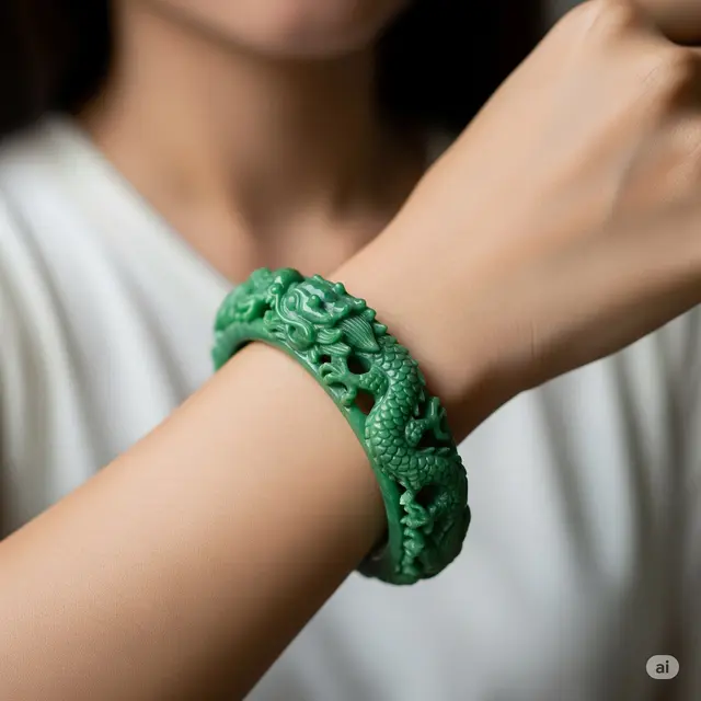 Model Gelang Batu Giok Wanita Terbaik 2025. Foto: Gemini